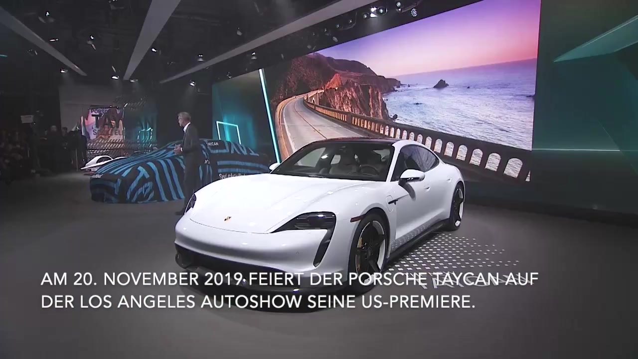 Die Porsche-Pressekonferenz auf der L.A. Auto Show