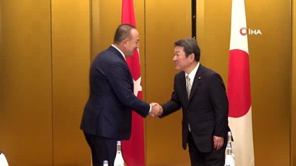 - Dışişleri Bakanı Çavuşoğlu, Japon mevkidaşı Motegi ile görüştü