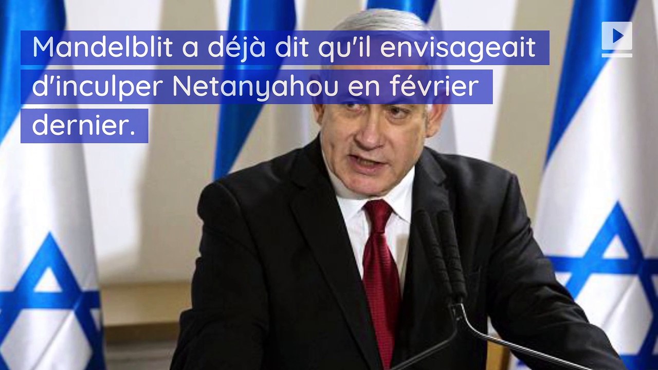 Le Premier ministre israélien Benjamin Netanyahu inculpé de corruption