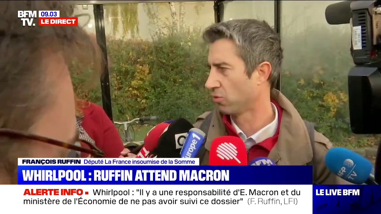 Whirlpool, pour François Ruffin, "venir dire au...