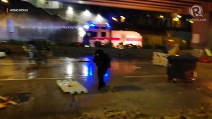 Hong Kong PolyU chaos spills into Kowloon districts