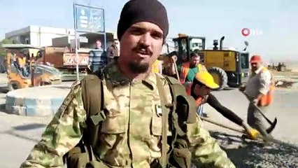 - Tel Abyad’da yol çalışmaları devam ediyor