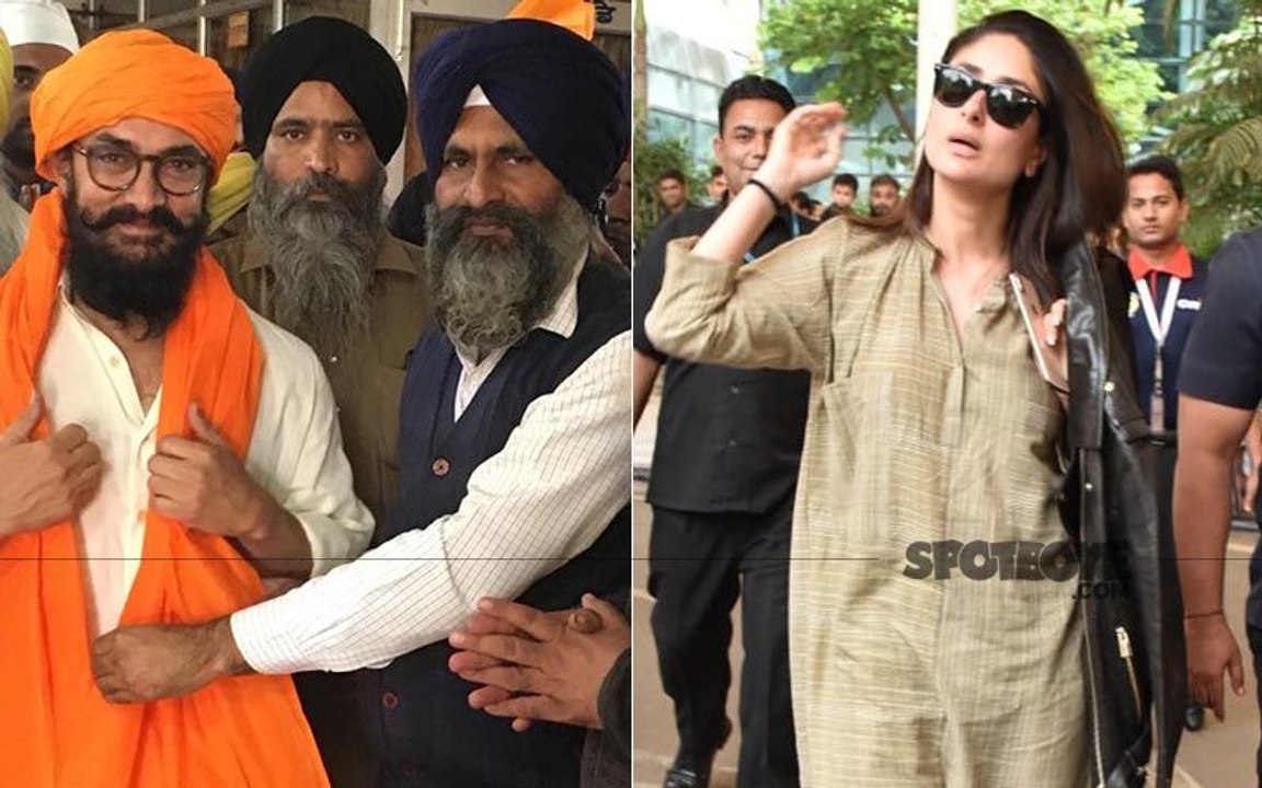Laal Singh Chaddha: Aamir Khan Visits A Gurudwara In Chandigarh To Seek Blessings; Kareena Kapoor Khan Returns To Mumbai