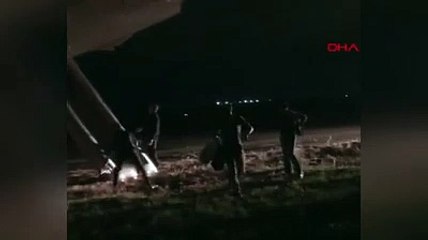 THY uçağı pistten çıktı, toprak zemine indi!