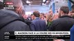 Le Président Emmanuel Macron est de retour ce matin à l'usine Whirlpool à Amiens après sa fermeture: 