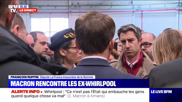 François Ruffin s'adresse à Emmanuel Macron et revient sur la reprise de Whirpool par WN