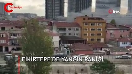 İstanbul'da panik anları! Dumanlar gökyüzünü kapladı