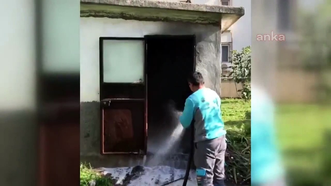 Marmaris Belediyesi ekipleri, sağlık sorunları olan vatandaşın evini temizledi, badana yaptı