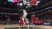Giannis delivers reverse slam