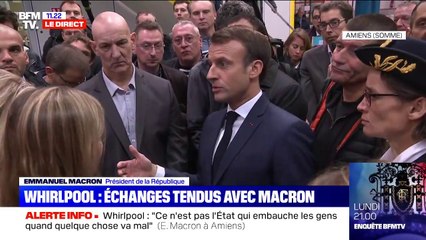 Emmanuel Macron évoque "un constat d'échec" concernant la reprise de Whirpool