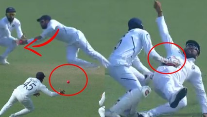 Pink Ball Test IND vs BAN : Rohit Sharma takes a blinder at 2nd slip | Oneindia kannada
