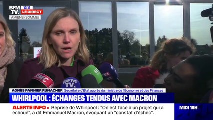 Agnès Pannier-Runacher: "Parfois, les projets de reprises, ça ne marche pas"