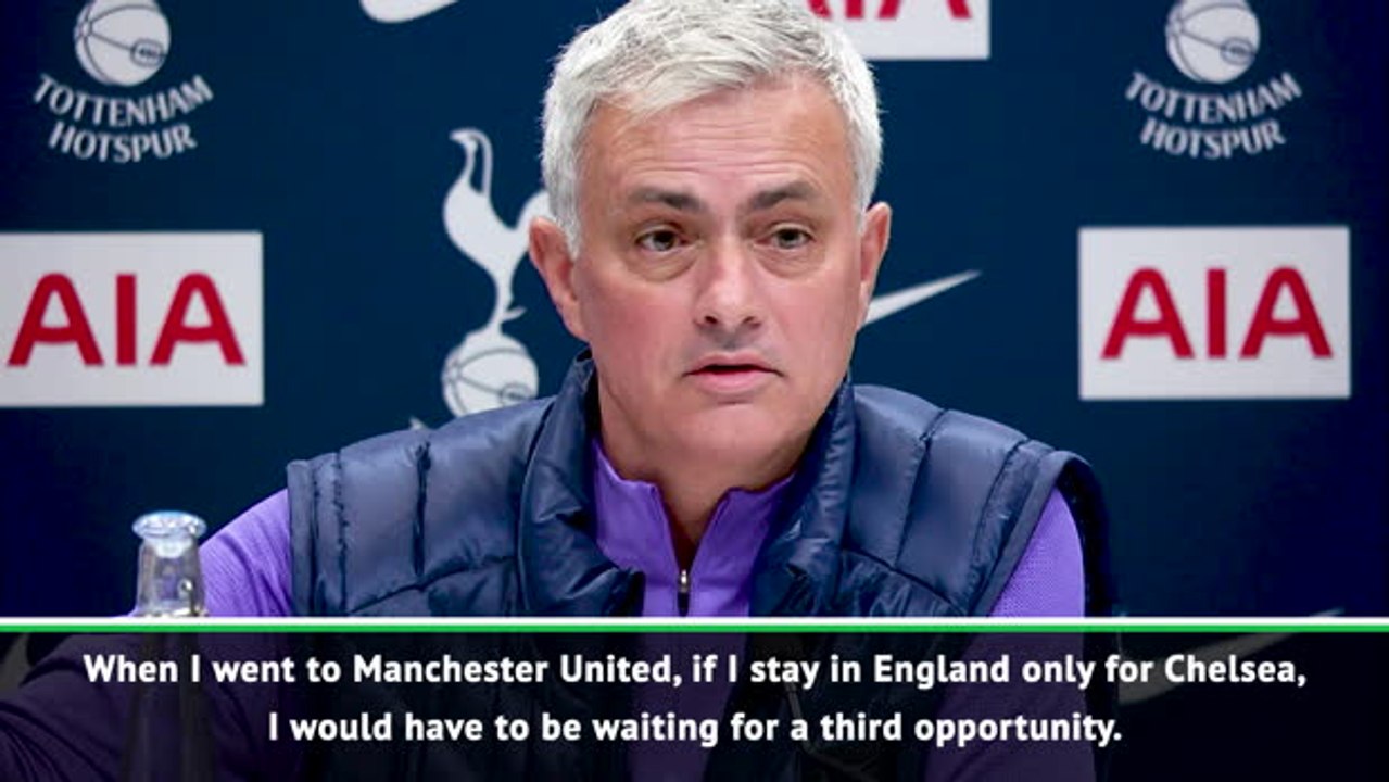 Man United occupied my heart...now it's Spurs - Mourinho