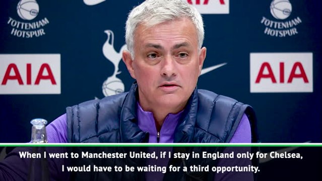 Man United occupied my heart...now it's Spurs - Mourinho