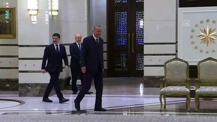 Erdoğan'a yeni halısını tanıttı: 108 metrekare, Hereke
