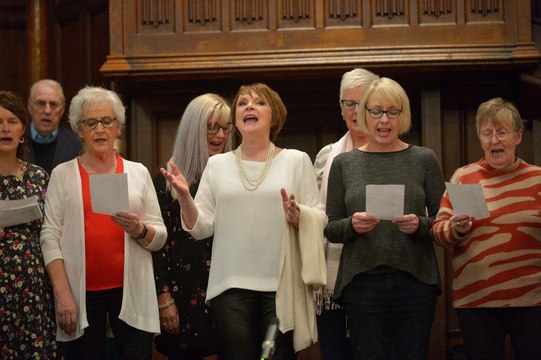 Dana and Derry people perform her Eurovision 1970 winning song All Kinds of Everything