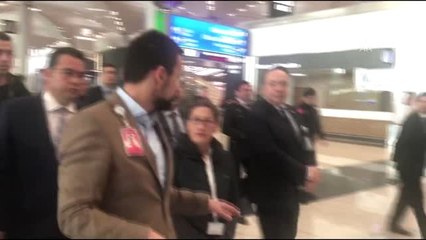 Guatemala Devlet Başkanı Morales İstanbul Havalimanı'nda incelemede bulundu