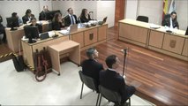 Juan Carlos Quer expulsado de la sala del juicio tras gritarle a  'El Chicle':  