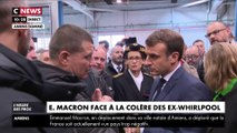 Emmanuel Macron aux ex salariés de Whirlpool : « Je ne vous laisse pas tomber »