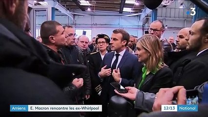 Amiens : Emmanuel Macron rencontre les ex-Whirlpool