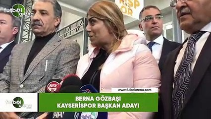 Berna Gözbaşı: "Benim için çok değerli bir görev olacak"