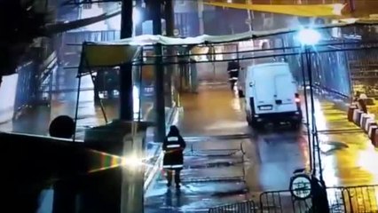 Así cruzó la frontera de Ceuta la furgoneta kamikaze