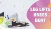 Leg lifts, knees bent - Step to Health