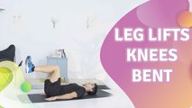 Leg lifts, knees bent - Step to Health