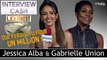 JESSICA ALBA & GABRIELLE UNION : Interview CA$H pour  Los Angeles Bad Girls