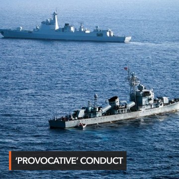 China condemns U.S. navy sail-by in disputed South China Sea