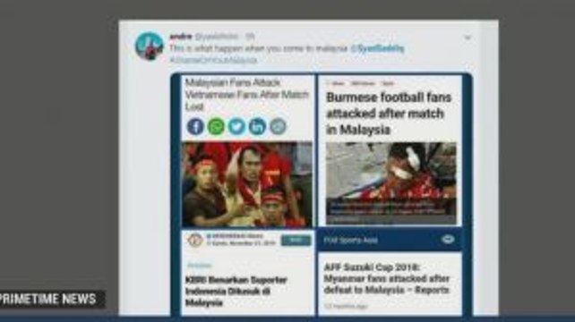Polisi: Suporter Indonesia Terluka Kena Senjata Tajam di Malaysia