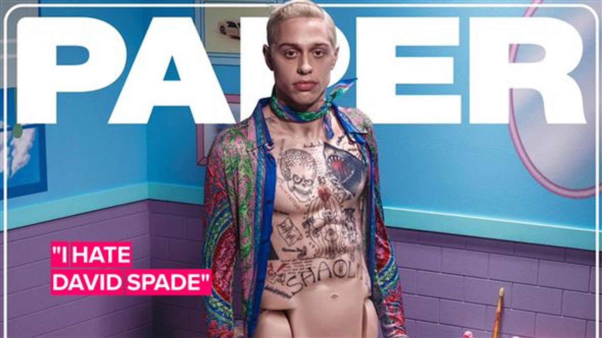⁣Pete Davidson gets candid on Ariana, Leo DiCaprio & David Spade