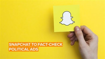 Snapchat isn't shying away from political ads