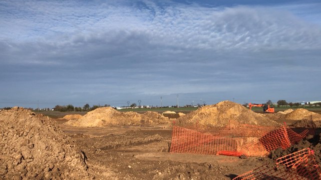 Des fouilles avant la construction de la prison à Ifs