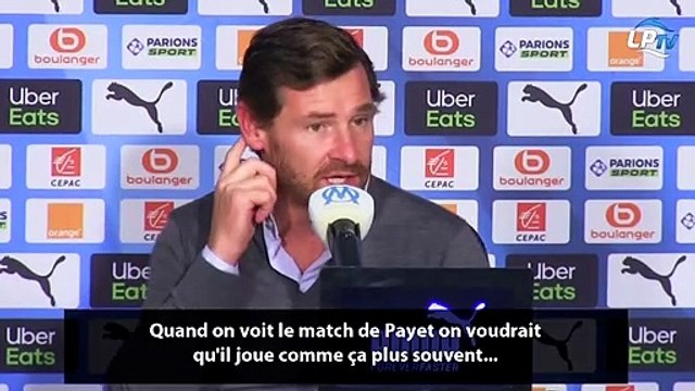 Villas-Boas espère avoir Payet au top niveau tout le temps