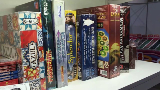 Targi planszówek w hali EXPO w Łodzi