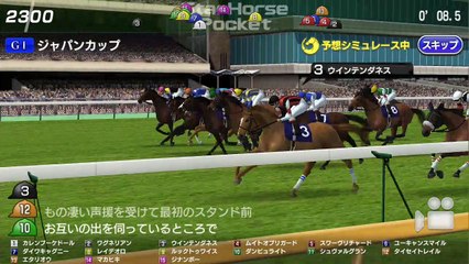 2019 GⅠジャパンカップ レースシュミレーション