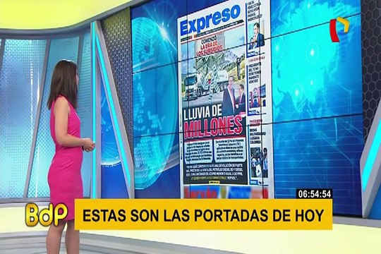 Así informan las principales portadas este viernes 22
