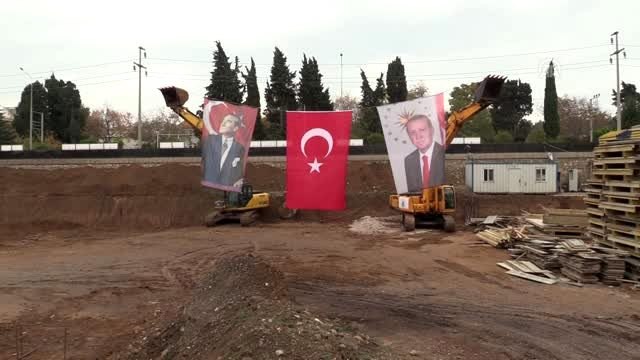 Yeni emniyet müdürlüğü hizmet binası temel atma töreni