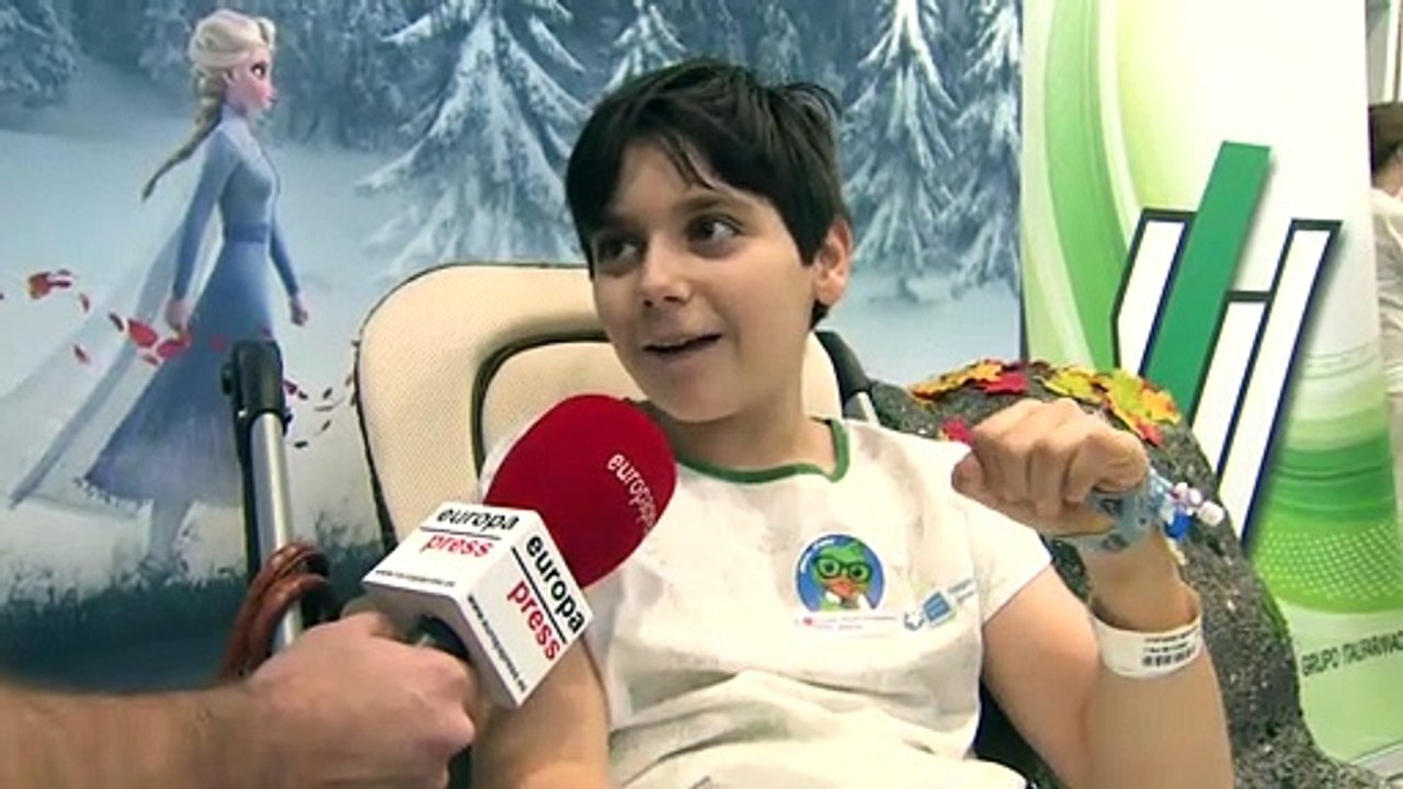 Niños hospitalizados disfrutan del estreno de 'Frozen II'