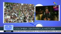 Persiste tensión en Bogotá tras masiva marcha que fue reprimida