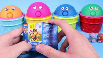 Tải video: 4 Colors Play Doh Ice Cream Cups PJ Masks Chupa Chups Shopkins Cars LOL Yowie Kinder Surprise Eggs Toys For Kids