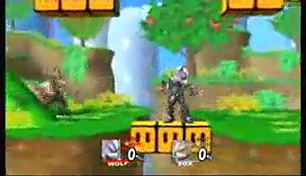Super Smash Bros. Brawl - Wolf VS Fox