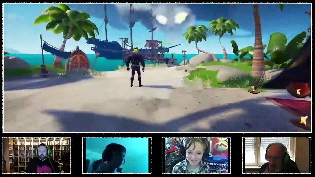 Family Lets Play Sea of Thieves Folge 001 - Die salzigen Seegurken stechen in See