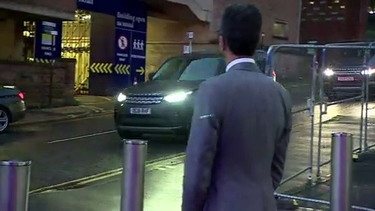 Jo Swinson arrives for BBC Election Debate