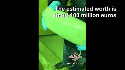 100 million euros worth of synthetic drugs seized in Russia