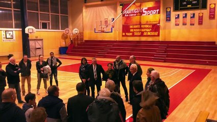 Un parquet "dernier cri" pour les basketteurs martégaux au gymnase Chave
