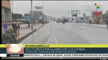 Colombianos salen a las calles en jornada de paro nacional