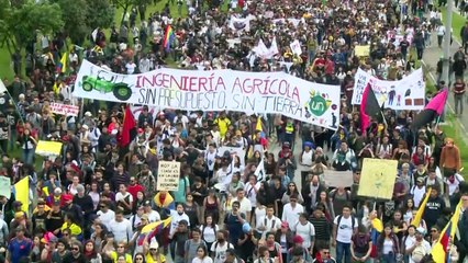Tres muertos en protestas contra el gobierno de Duque en Colombia