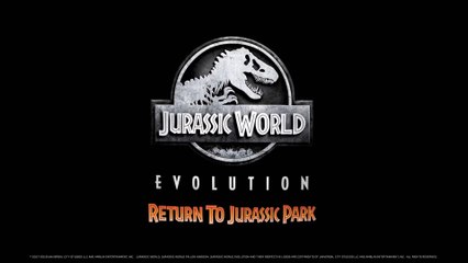 Jurassic World Evolution - Le profil des espèces "Retour à Jurassic Park"